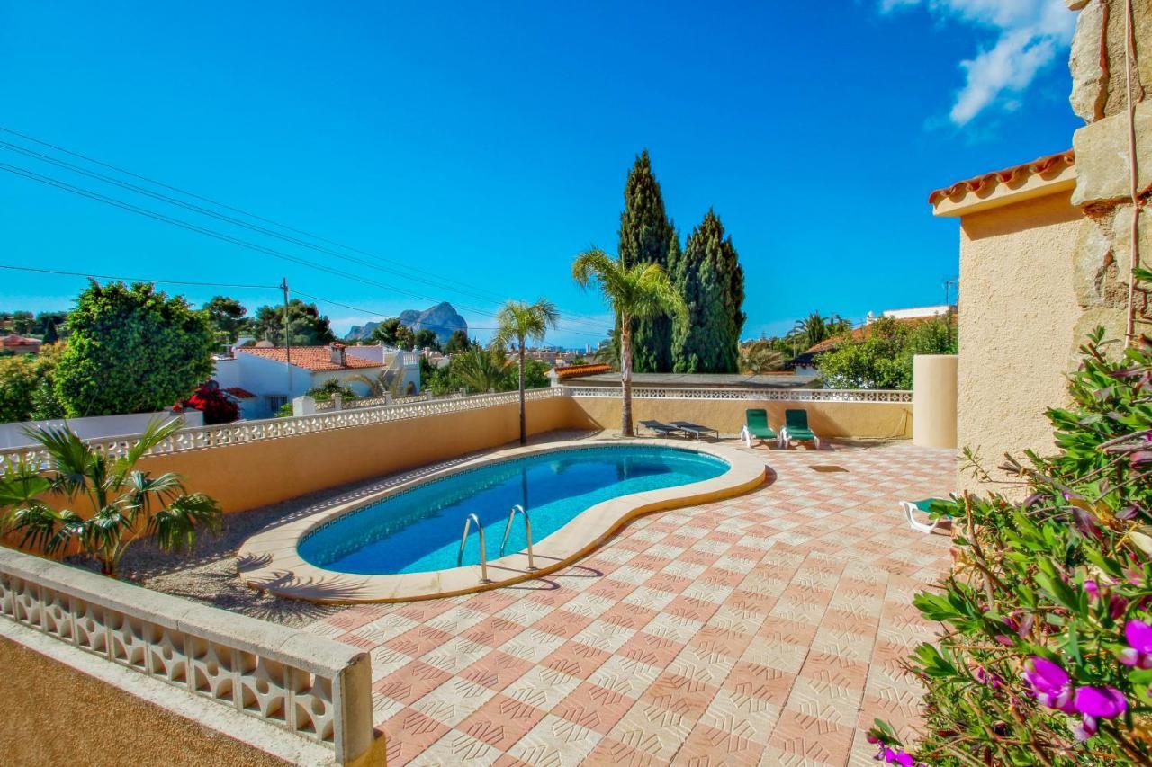 Cometa-86 - Villa With Private Pool Close To The Beach In Calpe Empedrola Buitenkant foto
