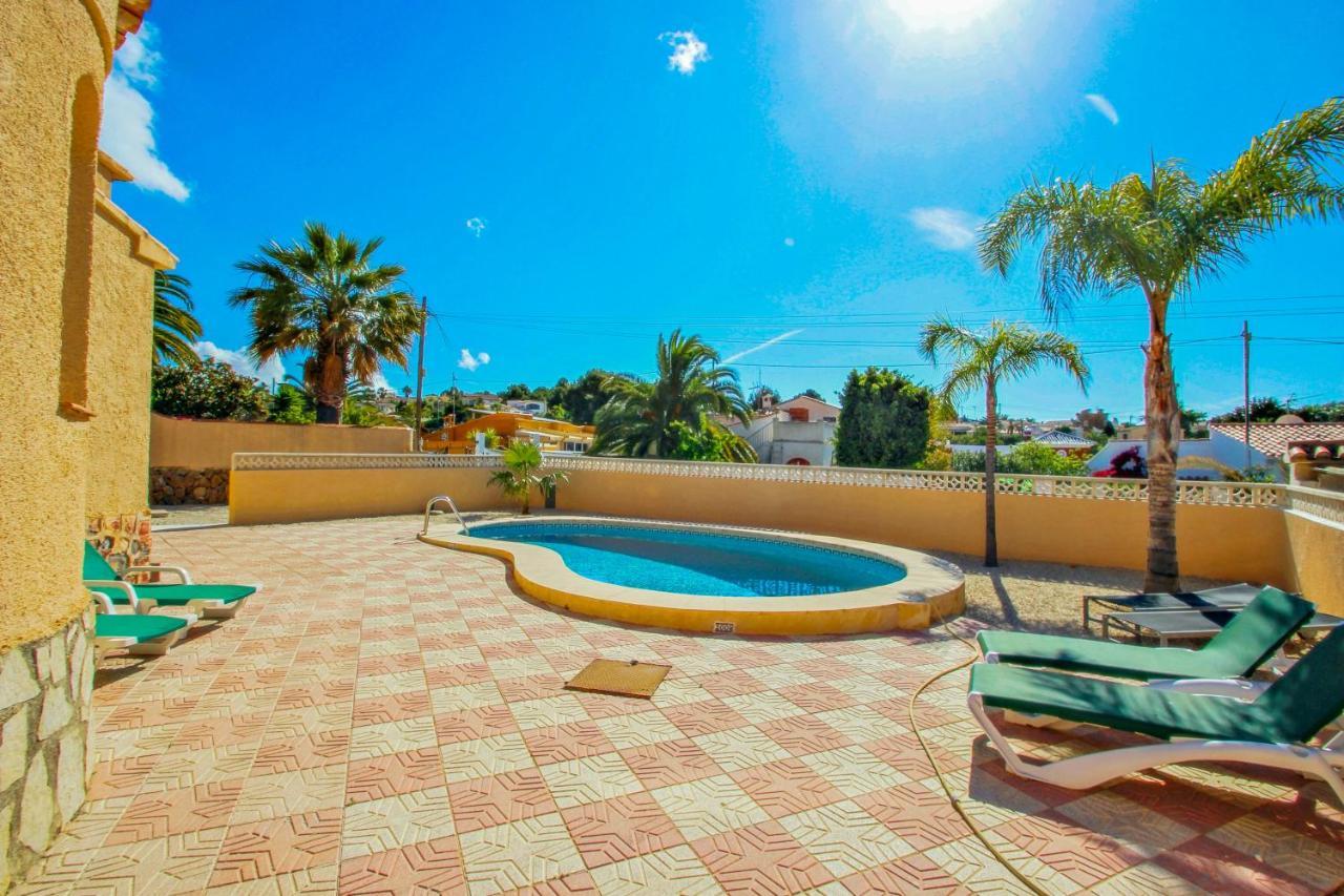 Cometa-86 - Villa With Private Pool Close To The Beach In Calpe Empedrola Buitenkant foto