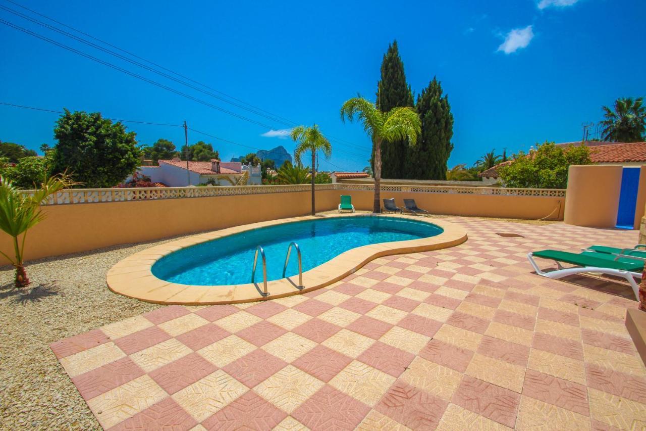 Cometa-86 - Villa With Private Pool Close To The Beach In Calpe Empedrola Buitenkant foto