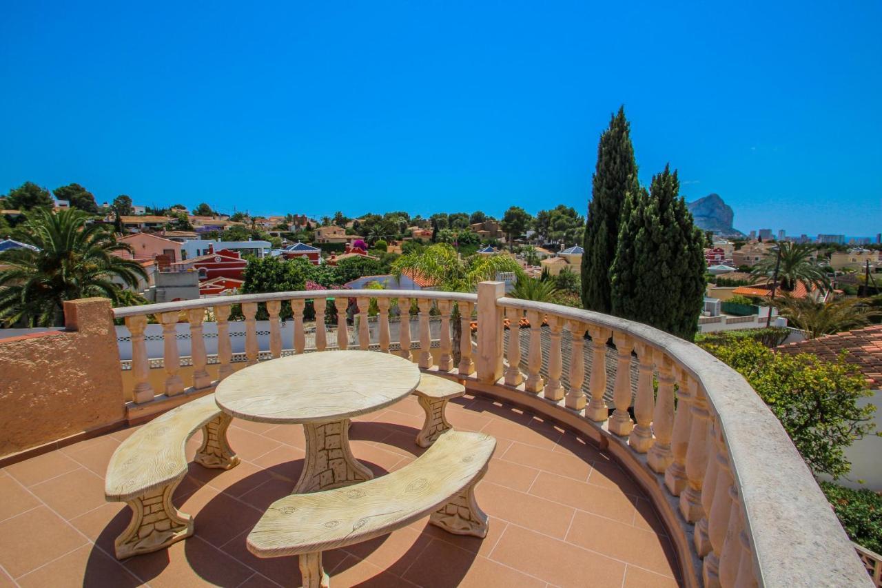 Cometa-86 - Villa With Private Pool Close To The Beach In Calpe Empedrola Buitenkant foto